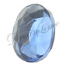 German Flatback Oval Rhinestones 8mm x 6mm